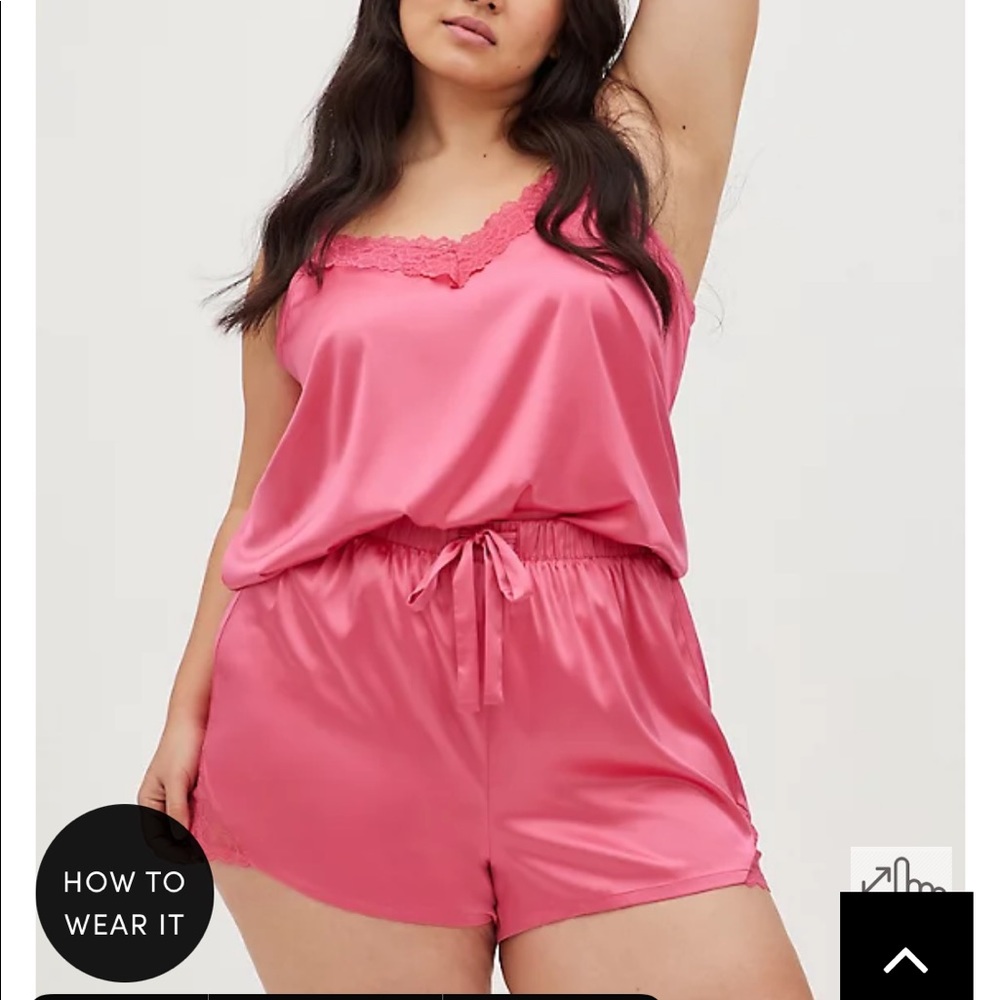 Torrid Satin Sleep Shorts - SHORTS ONLY